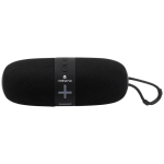 Volkano Flow Series Portable Bluetooth Speaker - Black with Grey Buttons