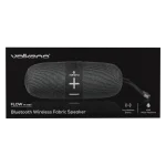 Volkano Flow Series Portable Bluetooth Speaker - Black with Grey Buttons - Image 7