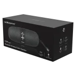 Volkano Flow Series Portable Bluetooth Speaker - Black with Grey Buttons - Image 8