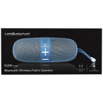 Volkano Flow Series Portable Bluetooth Speaker - Blue with Blue Buttons - Image 7
