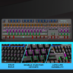 Volkano Gaming Phantom X1 Wired Mechanical keyboard with RGB lighting - Image 3