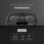 Volkano Glacier Series Upright Notebook Cooling Stand with Dual Fans - Image 19