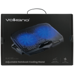 Volkano Glacier Series Upright Notebook Cooling Stand with Dual Fans - Image 3