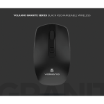 Volkano Granite Series Rechargeable Wireless Mouse - Black - Image 10