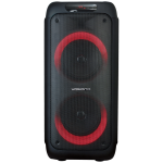 Volkano Helios Series Dual 8" Party Speaker with Microphone & Light Effects