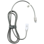 Volkano Iron Series Round Metallic Spring MFI Lightning Cable 1.2m - Silver - Image 16