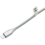 Volkano Iron Series Round Metallic Spring MFI Lightning Cable 1.2m - Silver - Image 17