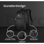 Volkano Jet Backpack 15.6" - Black - Image 6