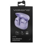 Volkano Jupiter Series TWS Earphones - Pastel Purple - Image 6