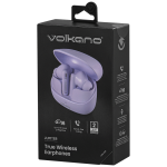 Volkano Jupiter Series TWS Earphones - Pastel Purple - Image 7