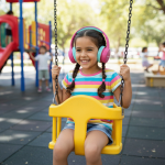 Volkano Kids Atlas Bluetooth Padded Headphones with dB Switch Function - Image 5