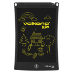Volkano Kids Doodle Series 8.5in Writing and Drawing Board - Black - Image 2