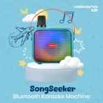 Volkano Kids SongSeeker Bluetooth Karaoke Machine with Wireless BT Microphone - Image 6