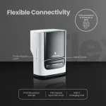 Volkano LabelPro Duo Series Thermal Dual Size Label Printer - Black and White - Image 10