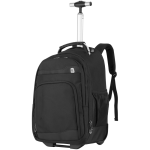Volkano Lincoln 15.6" Laptop Trolley Backpack - Black - Image 2