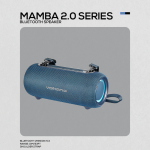 Volkano Mamba 2.0 Series Bluetooth Speaker - Blue - Image 5