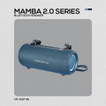 Volkano Mamba 2.0 Series Bluetooth Speaker - Blue - Image 9