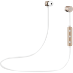 Volkano Mercury Series Bluetooth Magnetic Earphones - Gold/White - Image 3