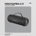 Volkano Mini Mamba 2.0 Series Bluetooth Speaker - Black - Image 4