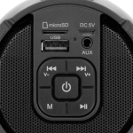 Volkano Mini Mamba Series Bluetooth Speaker - Black - Image 12