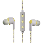 Volkano Moda - Nylon Bluetooth Earphones with Carry Case - YL - Image 2