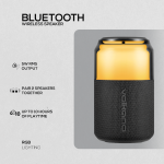 Volkano Neptune Bluetooth Wireless Speaker - Black - Image 3