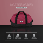 Volkano Notties Weekender Duffle 50l - Red/Black - Image 4