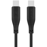Volkano Nova Series USB C to USB C 100W 1.2m TPE cable-Black