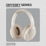 Volkano Odyssey ANC Bluetooth Wireless Headphone - Nude - Image 2