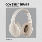 Volkano Odyssey ANC Bluetooth Wireless Headphone - Nude - Image 5