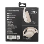 Volkano Odyssey ANC Bluetooth Wireless Headphone - Nude - Image 9