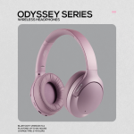 Volkano Odyssey ANC Bluetooth Wireless Headphone - Rose Gold - Image 12