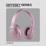 Volkano Odyssey ANC Bluetooth Wireless Headphone - Rose Gold - Image 15