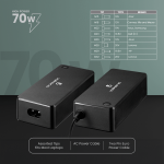 Volkano Omni Plus Universal 70W laptop charger with 12V out - Image 3
