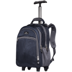 Volkano Orthopaedic Trolley Backpack 35l - Navy/Grey - Image 2