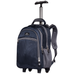 Volkano Orthopaedic Trolley Backpack 35l - Navy/Grey - Image 5