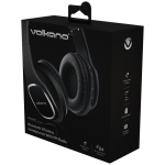 Volkano Phonic Series Bluetooth Full Size Headphones - Black - Image 3