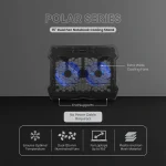 Volkano Polar Series 15" Dual Fan Notebook Cooling Stand - Image 4