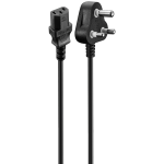 Volkano Presto Series Power Cable 3-Pin IEC to Type-M 1.8m 10a - Black