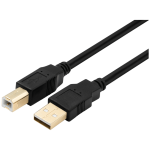 Volkano Print Series USB Printer Cable 1.8m - Black - Image 2