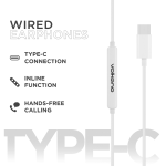 Volkano Prism 2.0 Series Type-C Earphone - White - Image 6