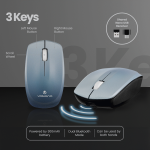 Volkano Prism Series Bluetooth Wireless Keyboard and Mouse - Grey - Image 4