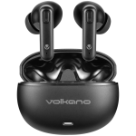 Volkano Pulse Series True Wireless Earphones with Charging Case - Black - Image 5