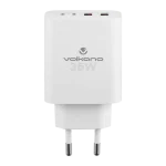 Volkano Quad Series 2x PD USB-C 2x USB-A 3a 35W Wall Charger - Image 2