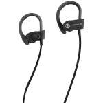 Volkano Race Series Bluetooth Sport Earhook Earphones - Black - Image 2