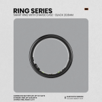 Volkano Ring Series Smart Ring with Charge Case - Black 20.6mm - Image 4