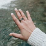 Volkano Ring Series Smart Ring with Charge Case - Black 20.6mm - Image 6