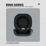 Volkano Ring Series Smart Ring with Charge Case - Black 20.6mm - Image 7