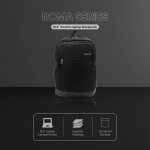 Volkano Roma 15.6" Smart Laptop Backpack - Black - Image 14