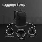 Volkano Roma 15.6" Smart Laptop Backpack - Black - Image 15